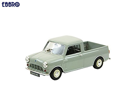 Ebbro 1/43 1961 Austin Mini 1/4 Ton Pick Up Grey